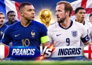 Inggris vs Prancis Piala Dunia 2026