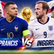 Inggris vs Prancis Piala Dunia 2026