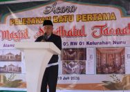 Pembangunan Masjid Raudhatul Jannah Palu