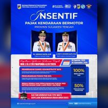 Insentif Pajak Kendaraan Sulteng