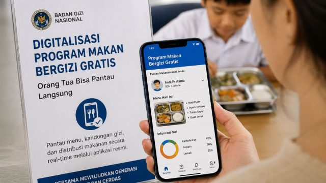 Digitalisasi Program Makan Bergizi Gratis