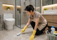 Membersihkan Kamar Mandi Lebih Cepat