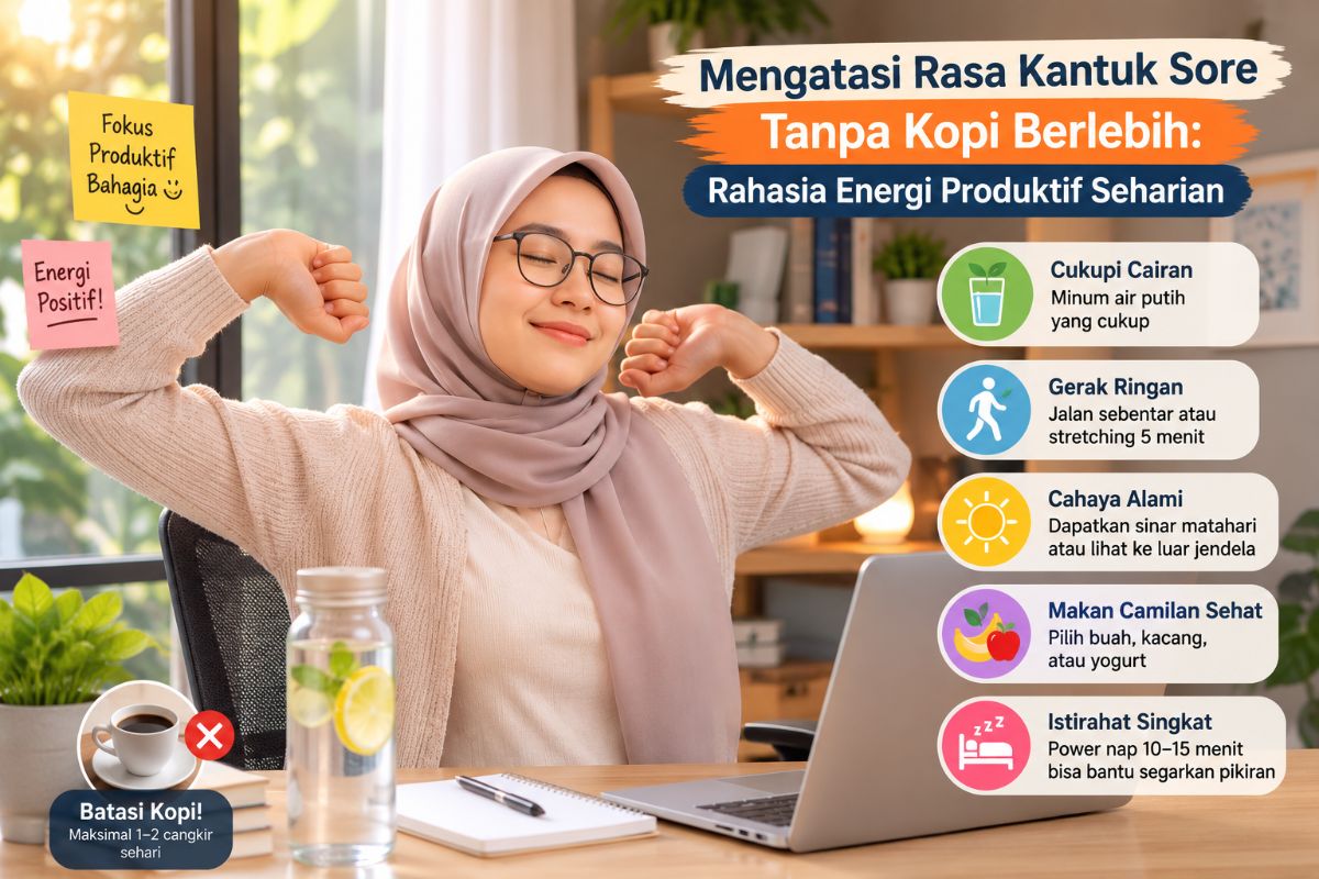 Mengatasi Rasa Kantuk Sore