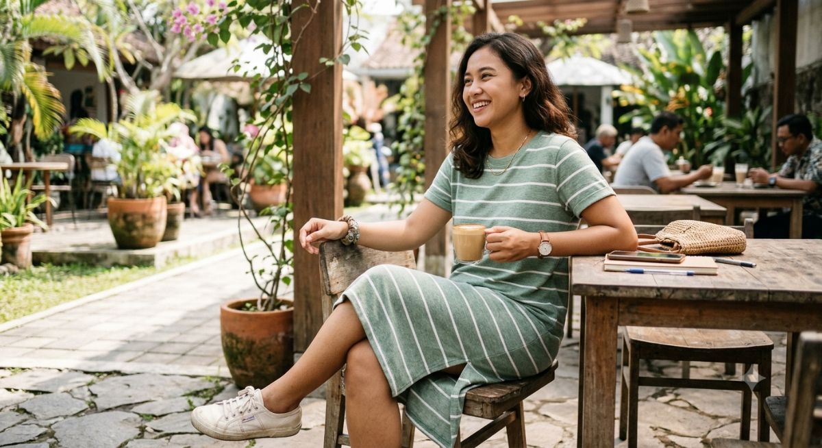 outfit santai stylish