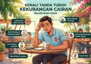 Tanda tubuh kekurangan cairan