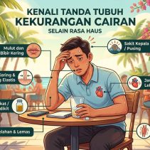 Tanda tubuh kekurangan cairan