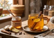 Minuman hangat di rumah