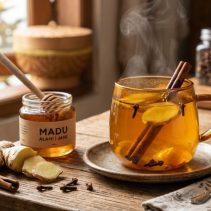 Minuman hangat di rumah