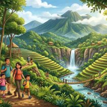 wisata alam murah keluarga