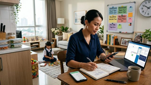 Mengatur Waktu Ibu Bekerja