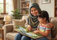 kebiasaan membaca buku anak