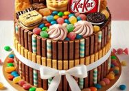 kue ulang tahun dari snack