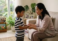 mengajarkan anak meminta maaf