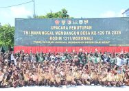 TMMD Perkuat Sinergi Pembangunan Desa