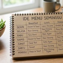 ide menu seminggu