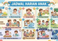 jadwal harian anak