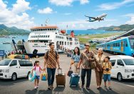 memilih transportasi liburan
