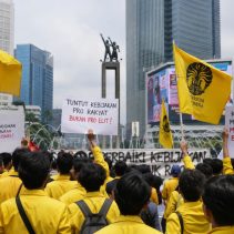 Demo BEM UI di Bundaran HI