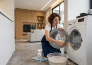 cara membersihkan mesin cuci