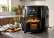 cara membersihkan microwave air fryer