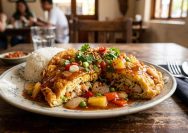 resep fuyunghai ayam sayur