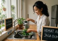 cara menghemat penggunaan air