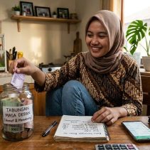 cara menabung penghasilan terbatas