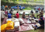 Bantuan Kebakaran Jayapura DOK V