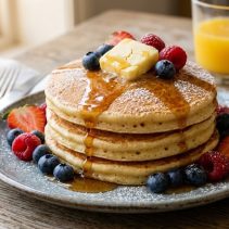 resep pancake pisang fluffy