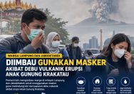 debu vulkanik Anak Krakatau