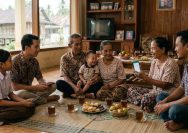 Mendengarkan keluarga