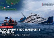KM Virgo Transport 8 tenggelam