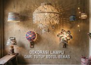 memanfaatkan tutup galon bekas