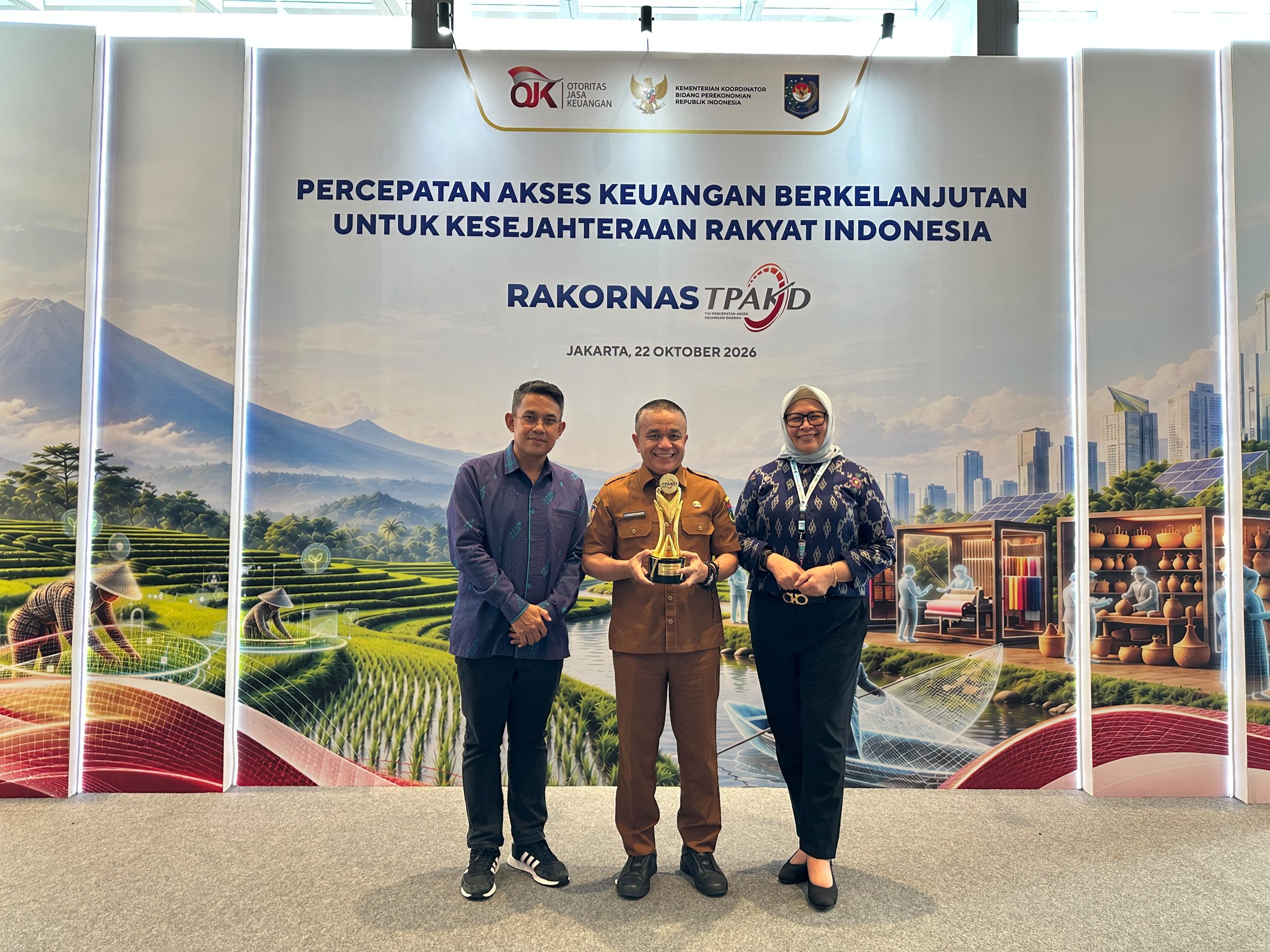 OJK Sulteng Dampingi Palu Raih TPAKD Award 2026 Tingkat Kota di Sulawesi