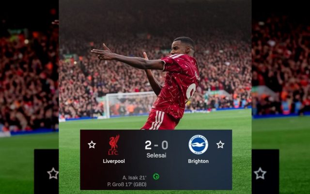 Liverpool vs Brighton