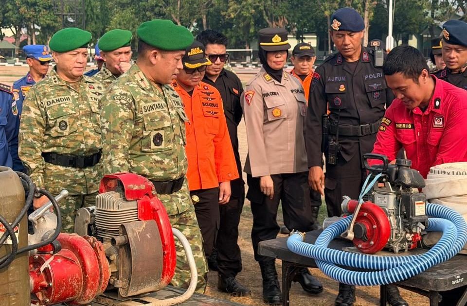 Latihan Karhutla Sulteng 2026