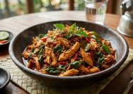 resep ayam suwir kemangi